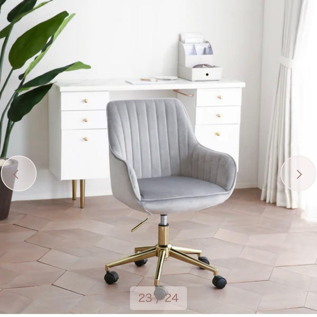 Francfranc エルドラド デスクチェア グレー