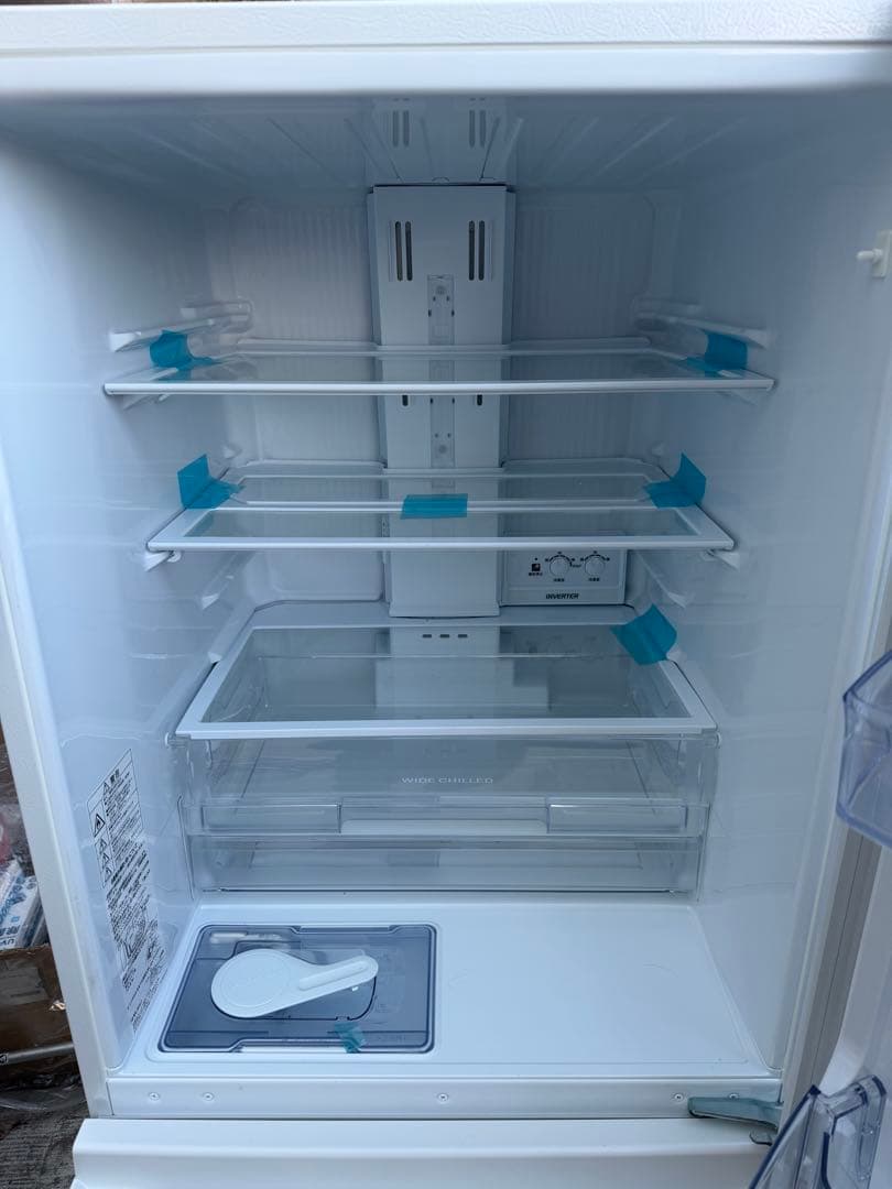 【極美品】三菱 3ドア冷蔵庫 MR-C33H-W1 全国送料無料