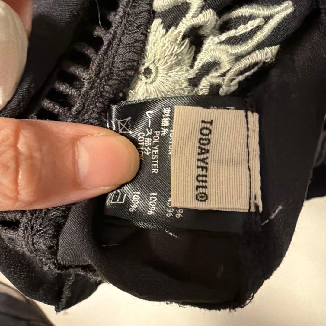 トップス Embroidery Patchwork Shirts