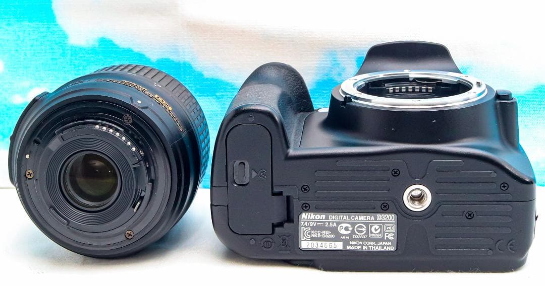 高画質一眼レフ⭐️Nikon D3200⭐️スマホ転送できる♪⭐️動画撮影可