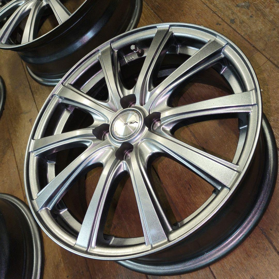 ミ*ツ様 美品　送込　2023年　社外アルミ　16×6　P100　4穴　ライズ