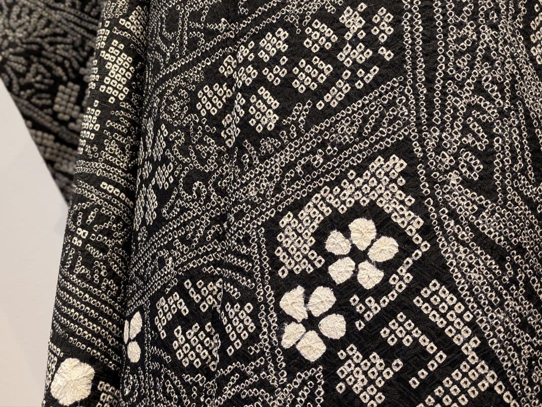 のん様 総絞り 振袖フルセット 身丈162裄67.5 黒 成人式 逸品