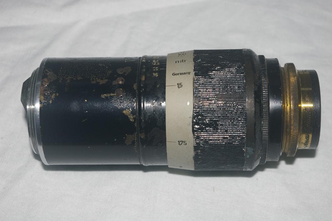 テスト画像有　古典玉 Monopol 15cm f8 Leica-Lマウント改