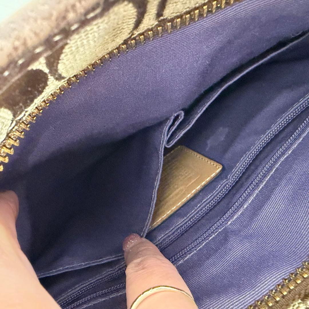 パッチワークショルダーバッグ　コーチ　coach