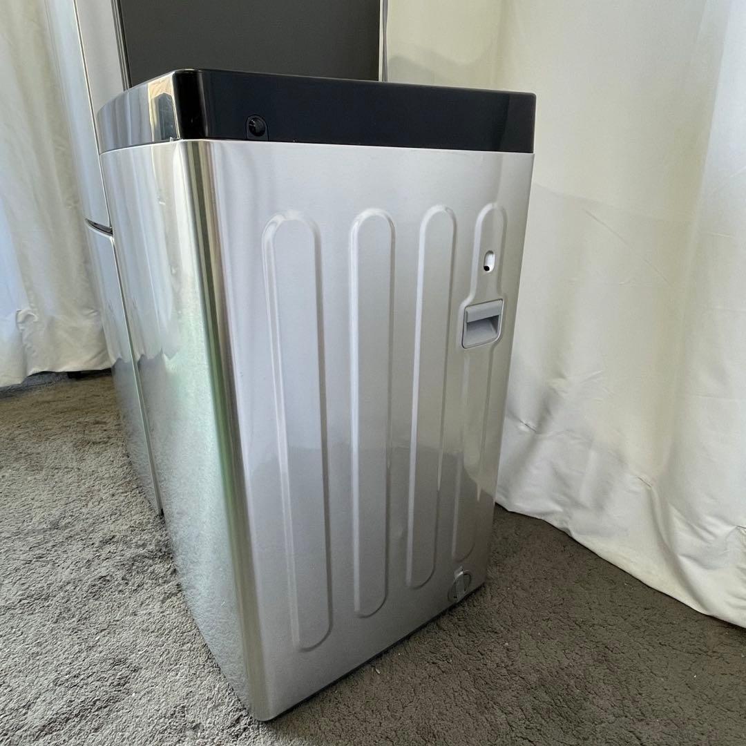 253⭕️設置無料　冷蔵庫　洗濯機　一人暮らしセット　おすすめ　安い　シルバー