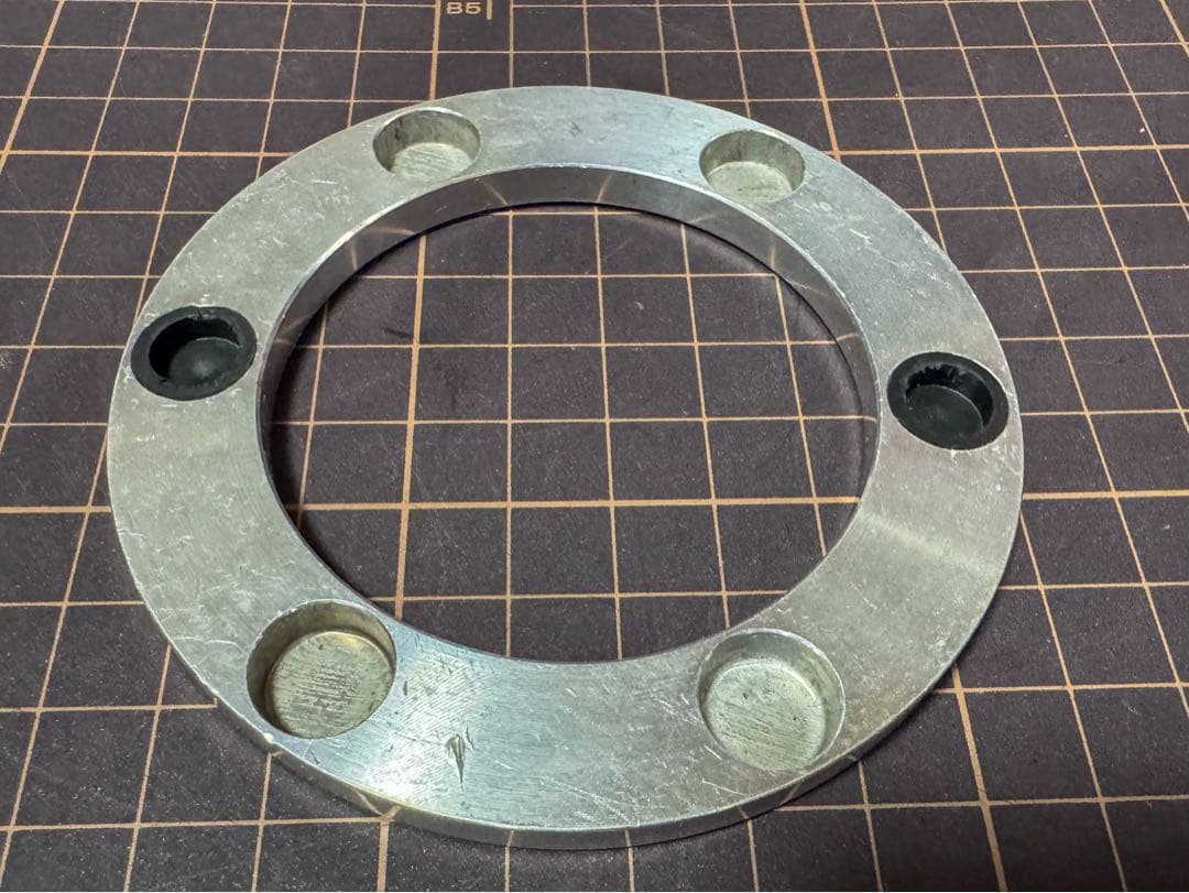 当時物 NARDI クラシック ホーンボタン リング セット