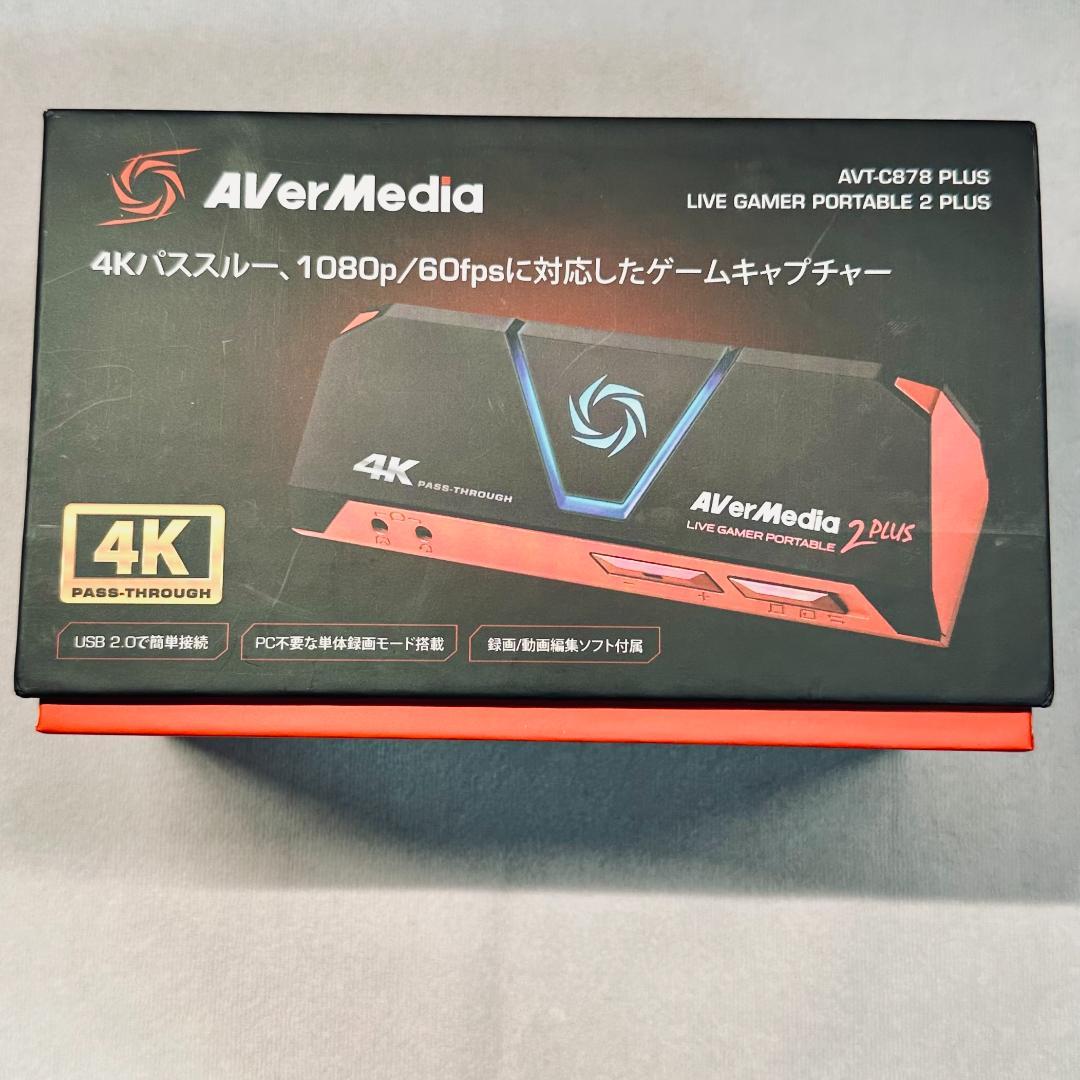 ビデオキャプチャー・キャプチャーボード AVerMedia Live Gamer Portable 2 Plus