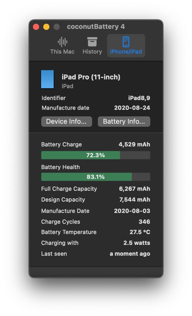 iPad Pro 11インチ 第2世代 256GB Wi-Fi スペースグレイ