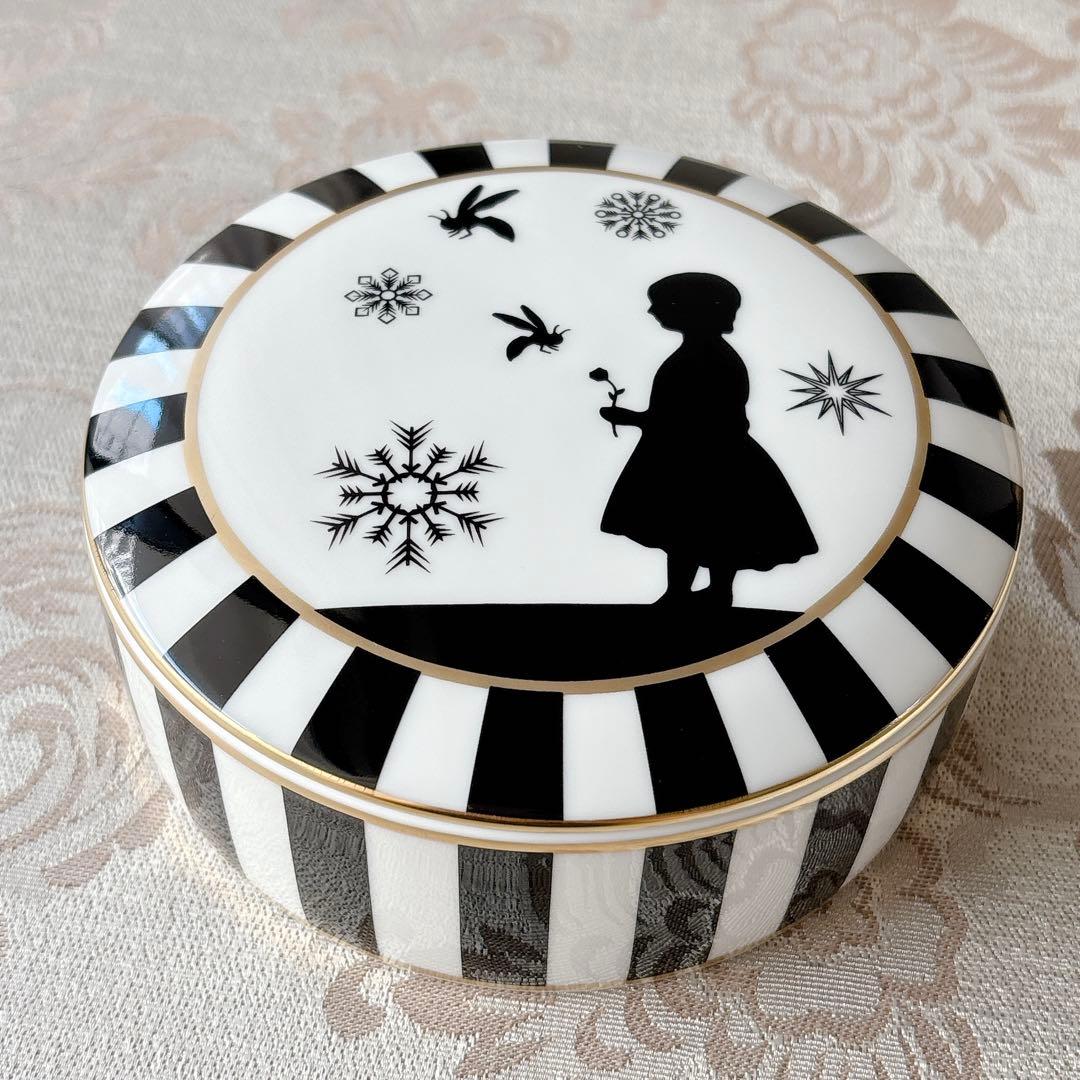 未使用★リチャードジノリ★クリスマス限定★ラウンドボックス　小物入れ