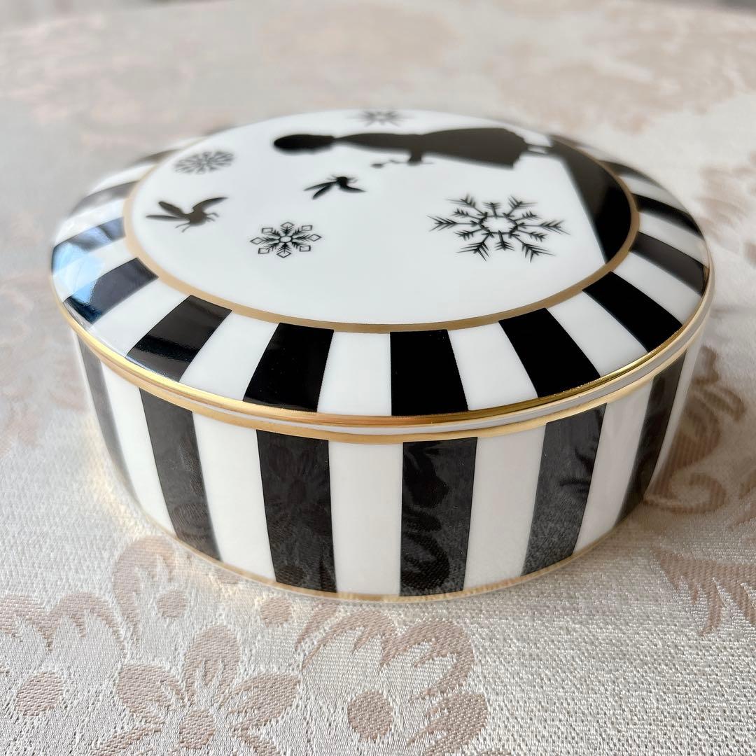 未使用★リチャードジノリ★クリスマス限定★ラウンドボックス　小物入れ