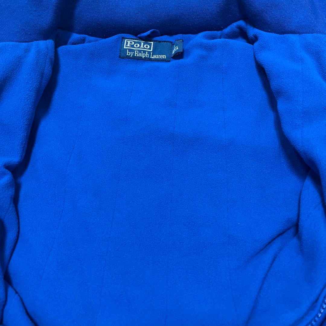 ポロ ラルフローレン ウォームアップジャケット シェルジャケット 裏フリース