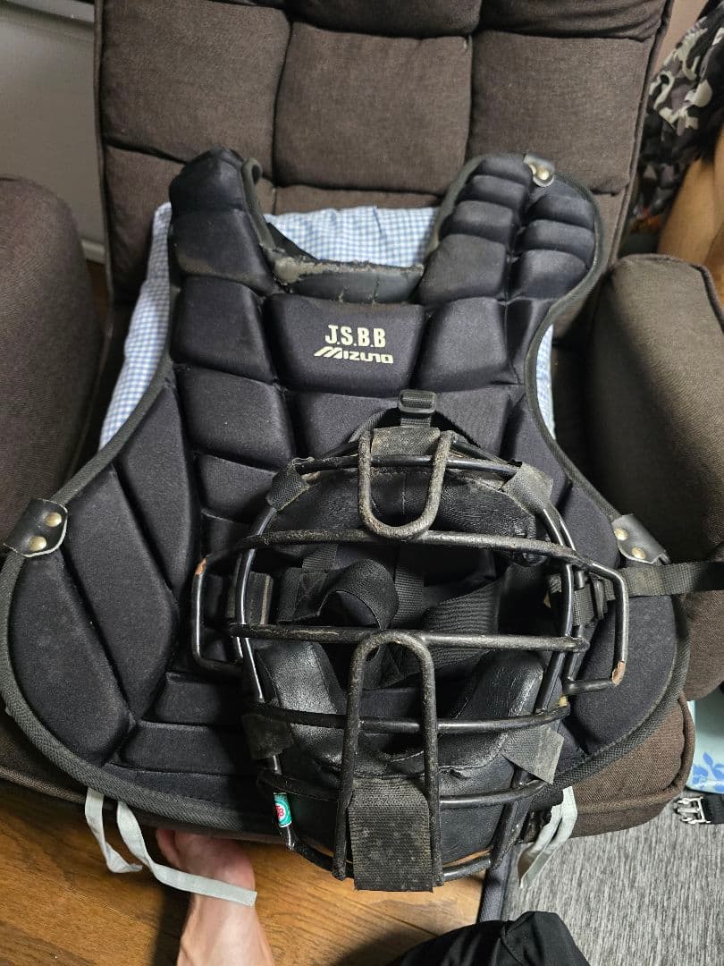 キャッチャー防具セット