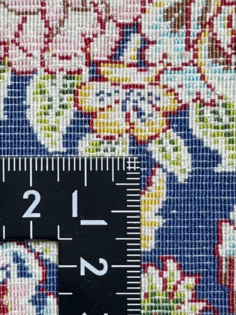 最高級 ペルシャ絨毯シルク イラン クム産 約225万ノット102×153cm