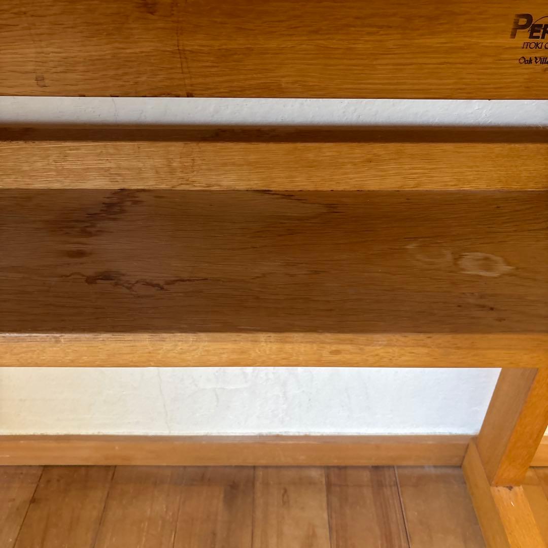 飛騨　オークヴィレッジ　木製デスク　ワーキングデスク　学習机