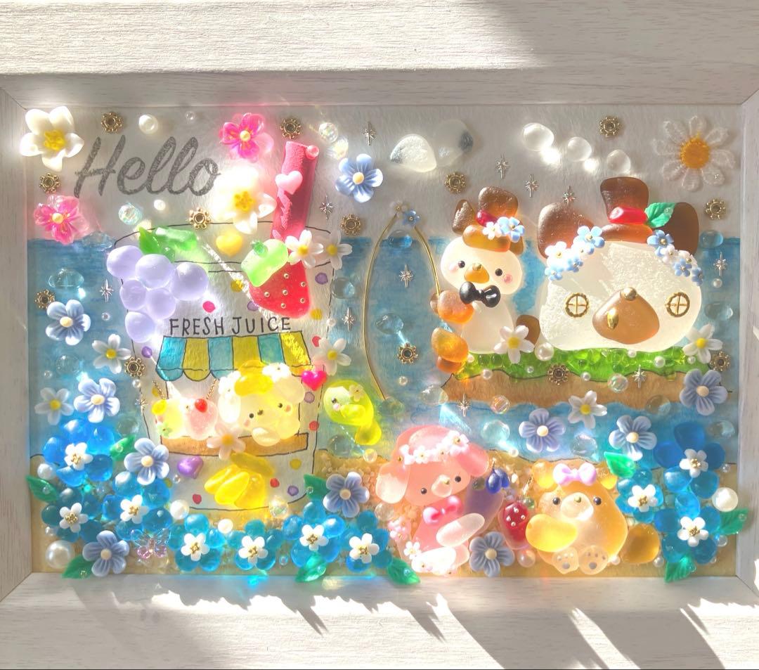 シーグラスアート（Miria様オーダーご確認用ページです☆）