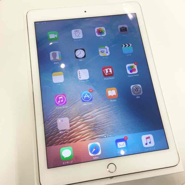 【極美品】iPad Air2 wi-fi Cellular 16GB Gold