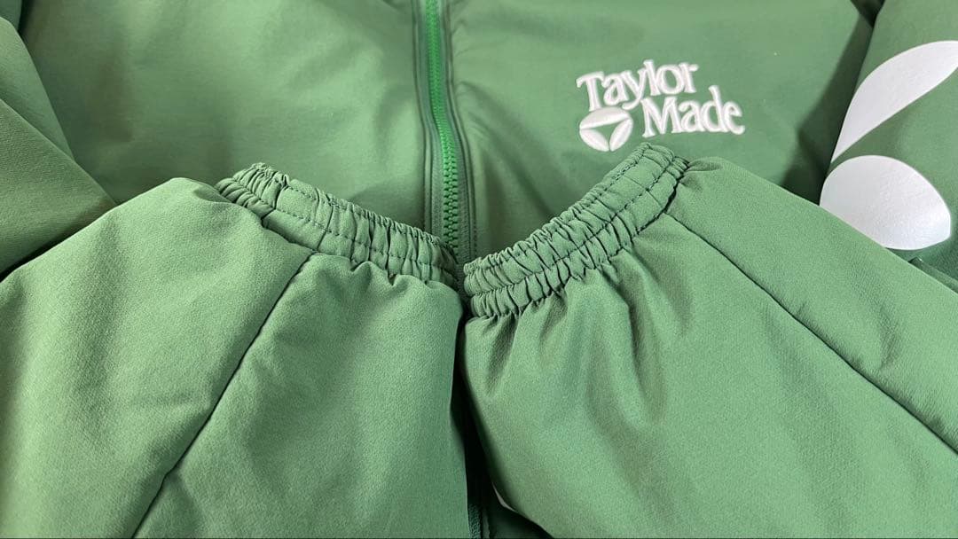 【TaylorMadeGolf】HT インサレーテッドジャケットL グリーン系色