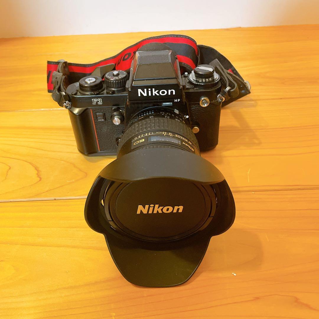 Nikon F3 Nikkor 18-35 f/3.5 ストロボSB-12