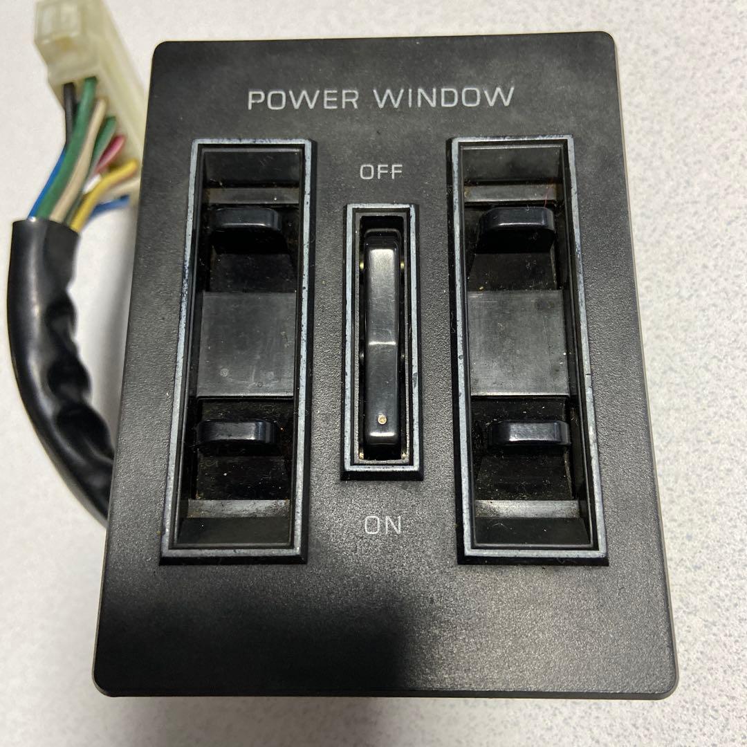 美品❗️R30スカイラインDR30RSターボ　パワーウィンドウスイッチ