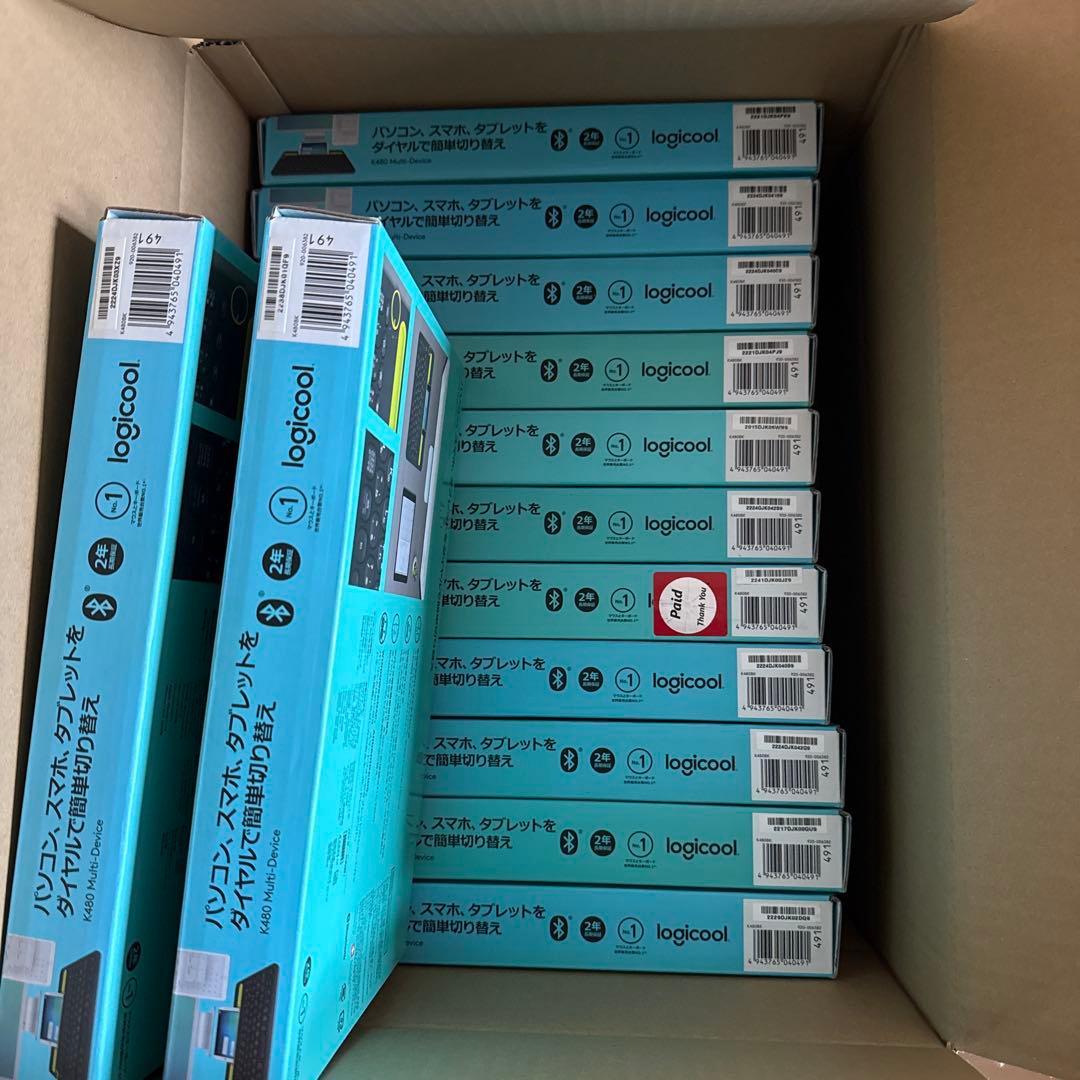 ロジクール　k480 13個セット！