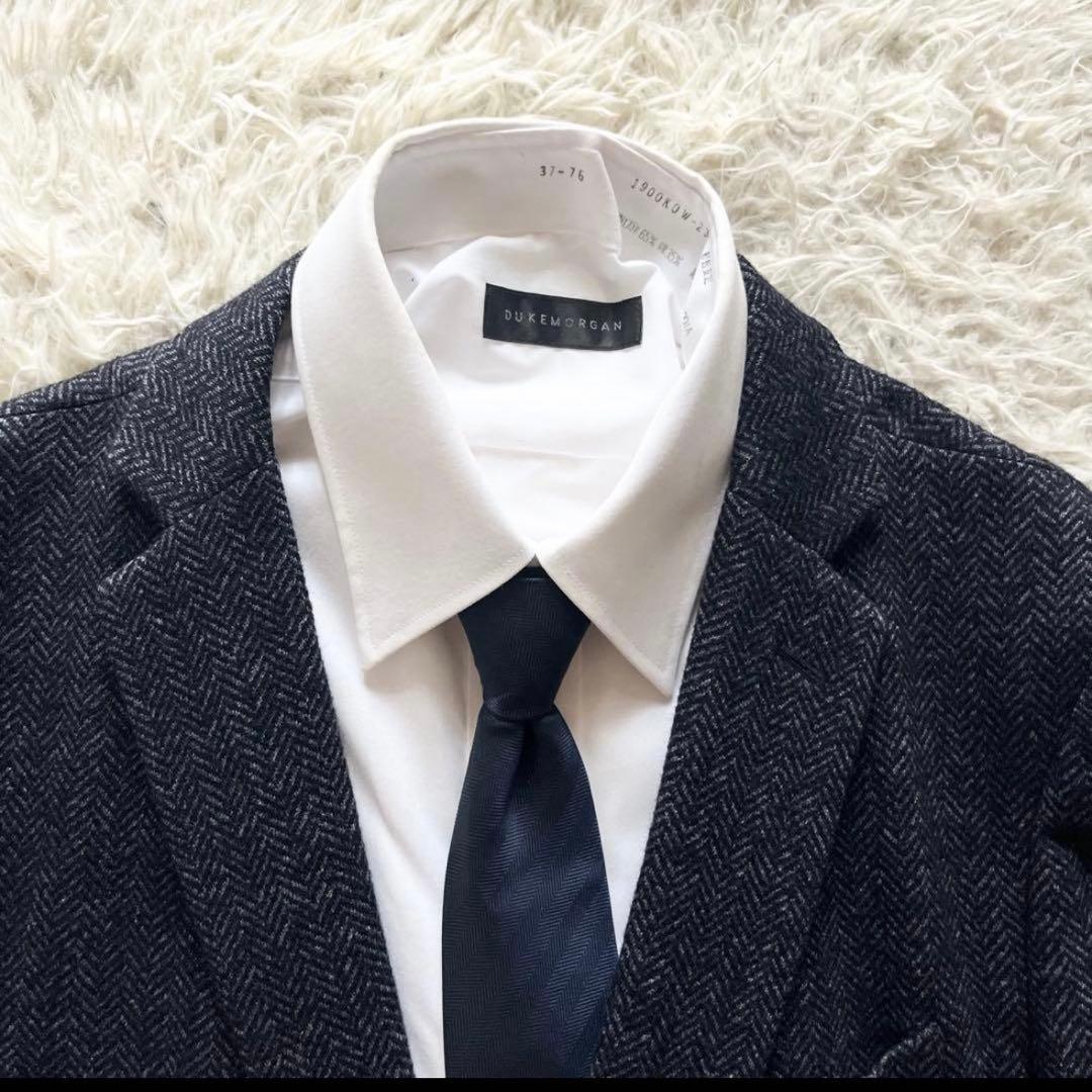 交渉可　美品 BOGLIOLI ネイビー ウール ジャケット サイズ48