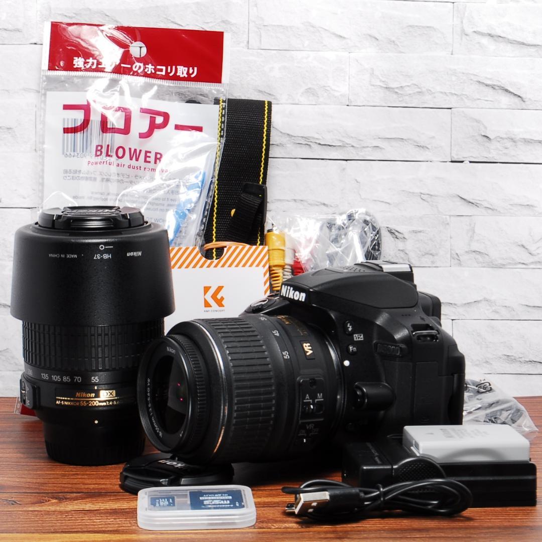 Nikon D5300ダブルレンズセット✨美品 初心者人気機種✨