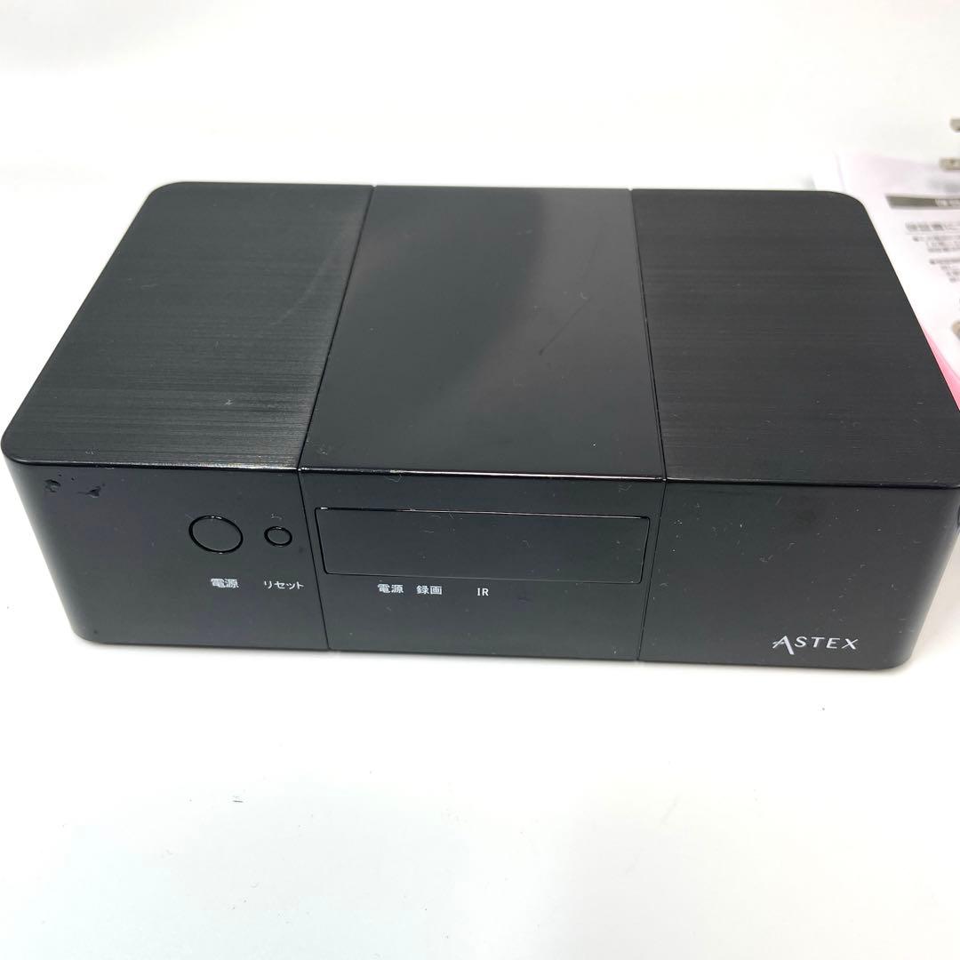 ASTEX AS-STBN 裏録対応 テレビチューナー ブラック