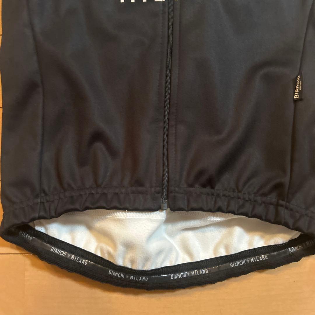 Bianchi ビアンキ フルジップ サイクリングジャージ 長袖 XS