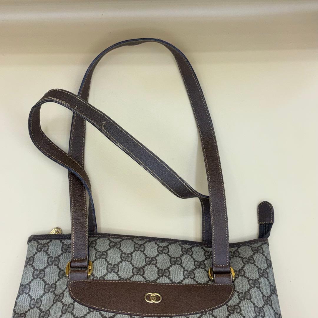 GUCCI オールドグッチ GG柄 ショルダーバッグ ヴィンテージ