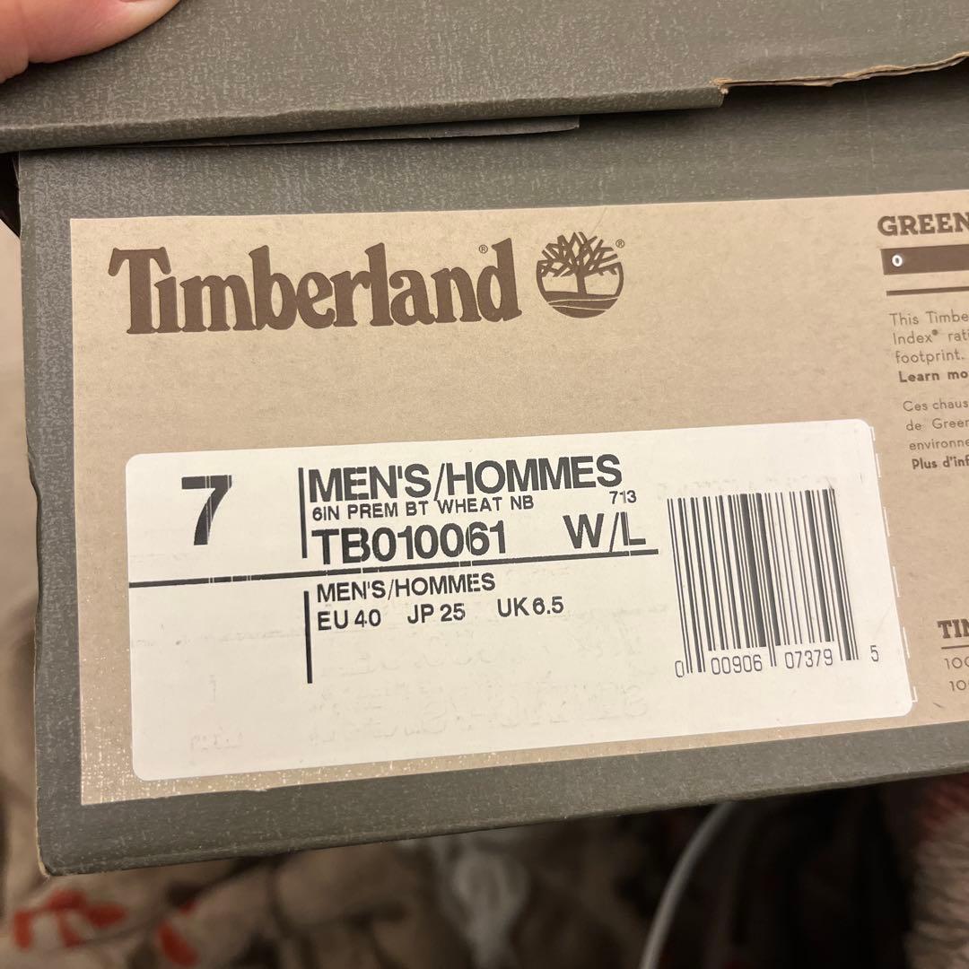 Timberland 6インチ プレミアムブーツ 25cm