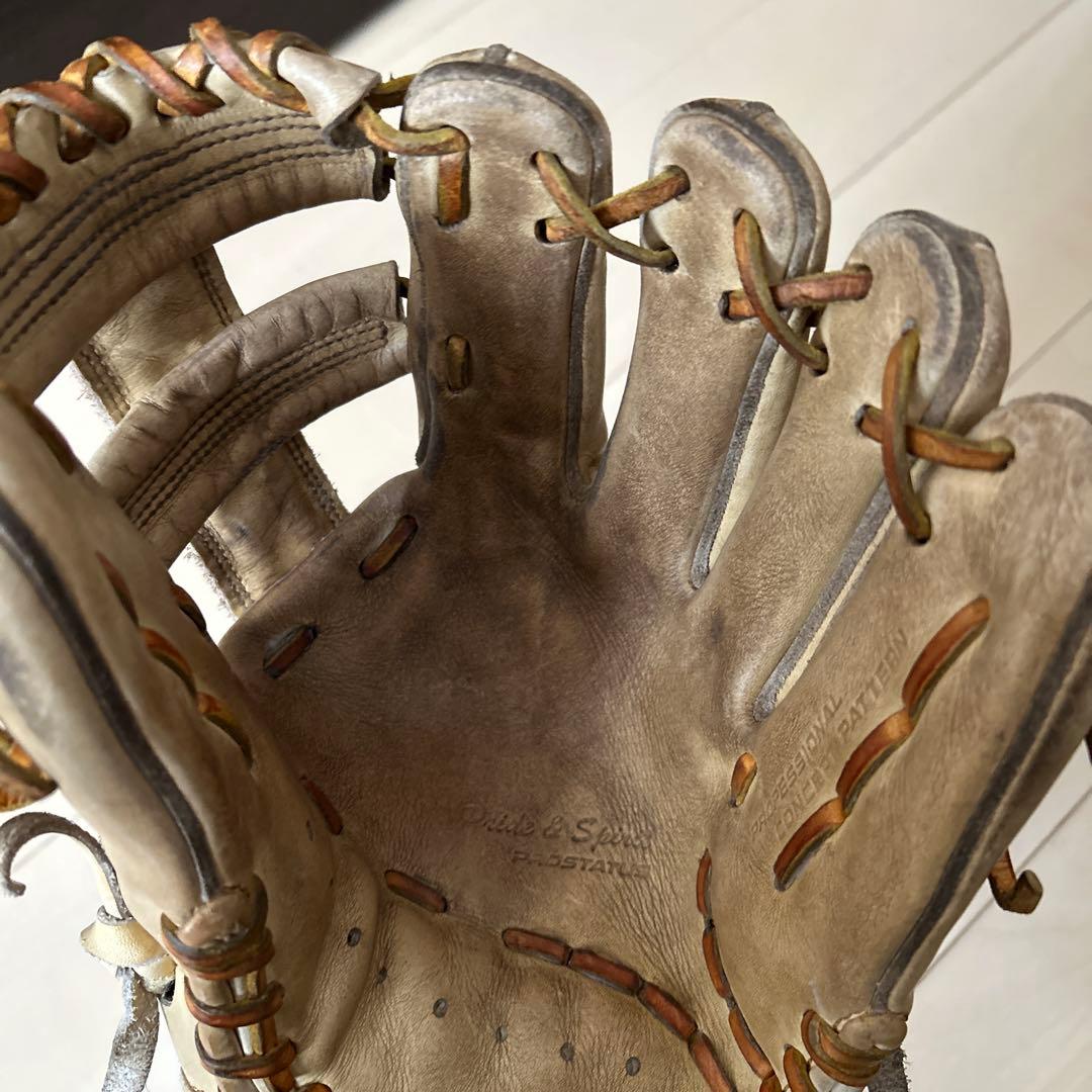 ゼットプロステイタス硬式用グラブ 即戦力‼️型良し