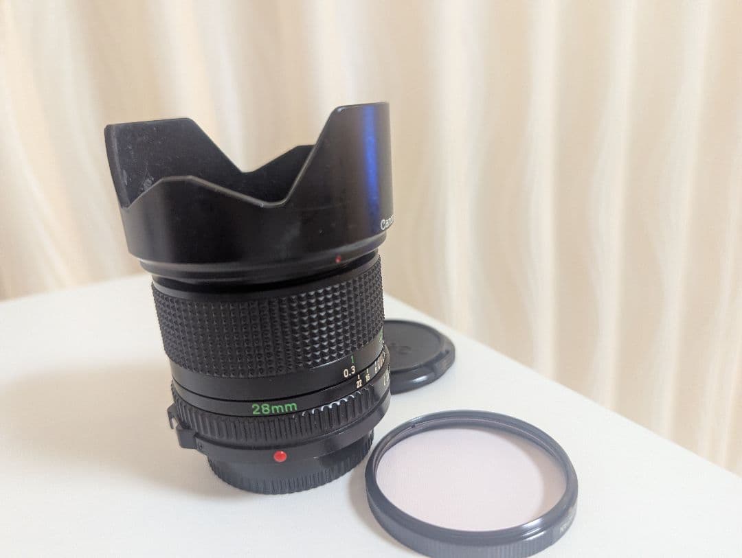Canon FD 28mm f/2 単焦点レンズ