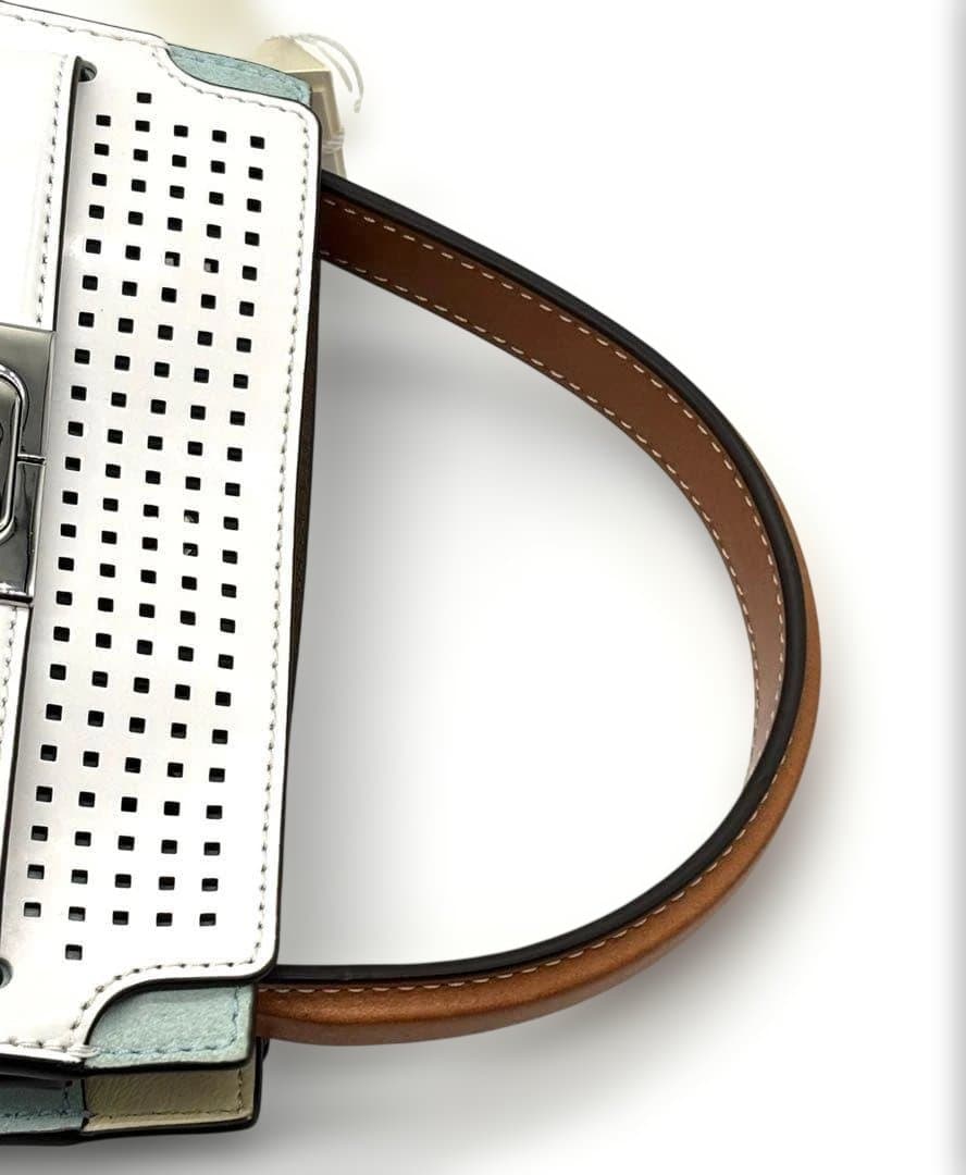 未使用Tory Burchトリーバーチリーラジウィルプチダブルバッグ2way