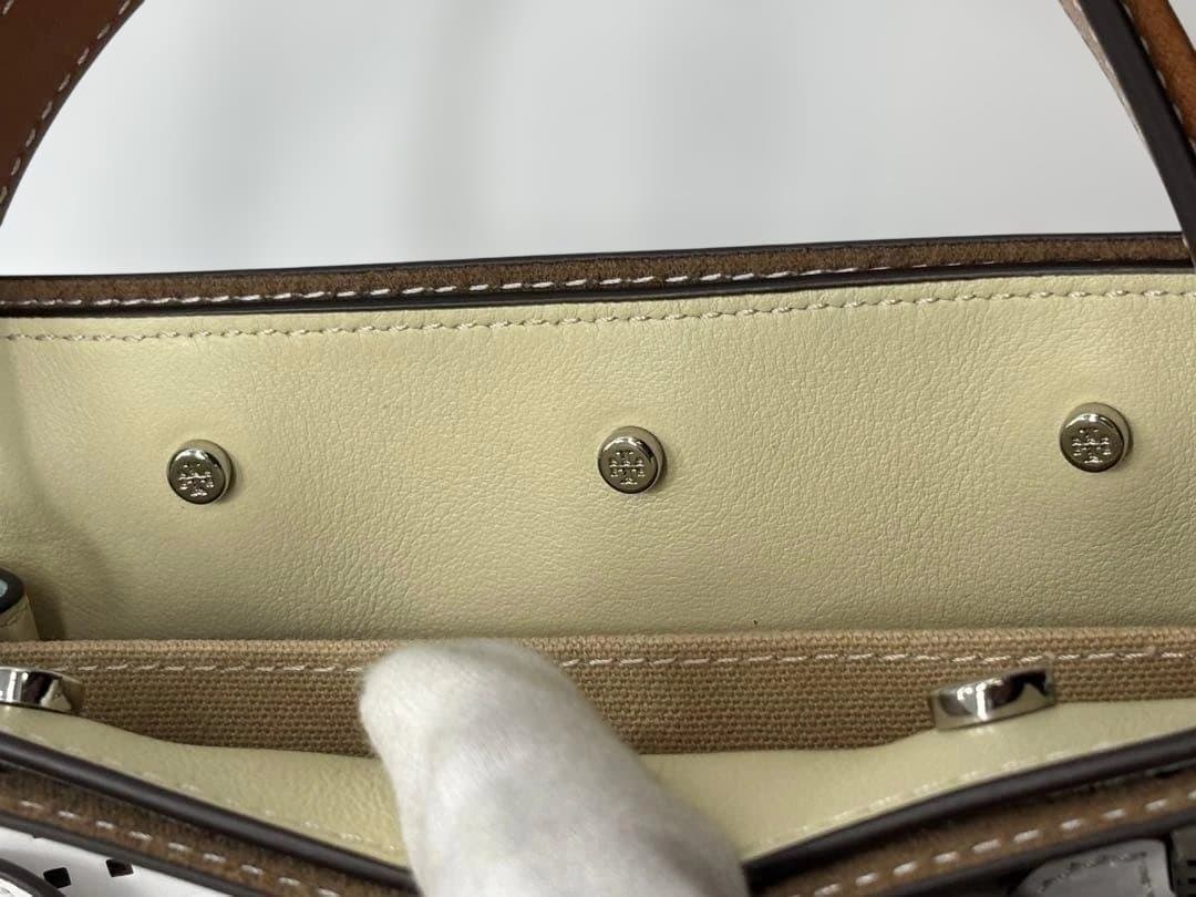 未使用Tory Burchトリーバーチリーラジウィルプチダブルバッグ2way