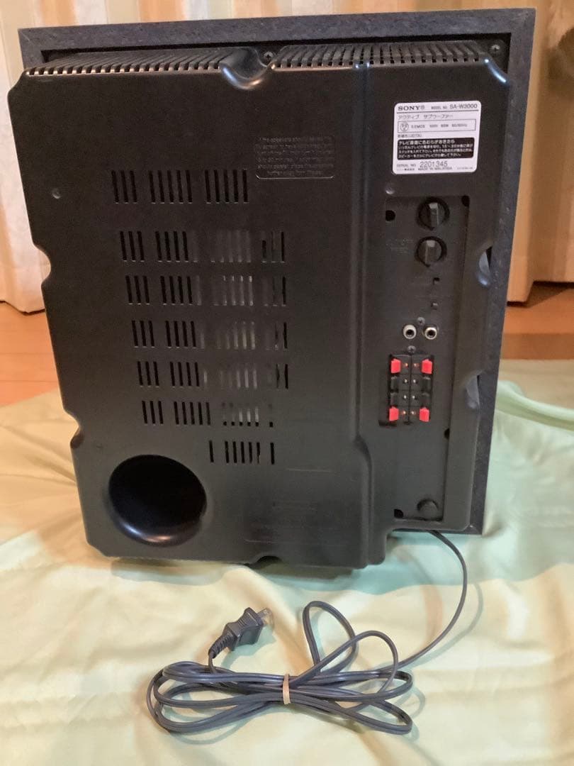 SONY / アクティブサブウーファー SA-W3000 美品
