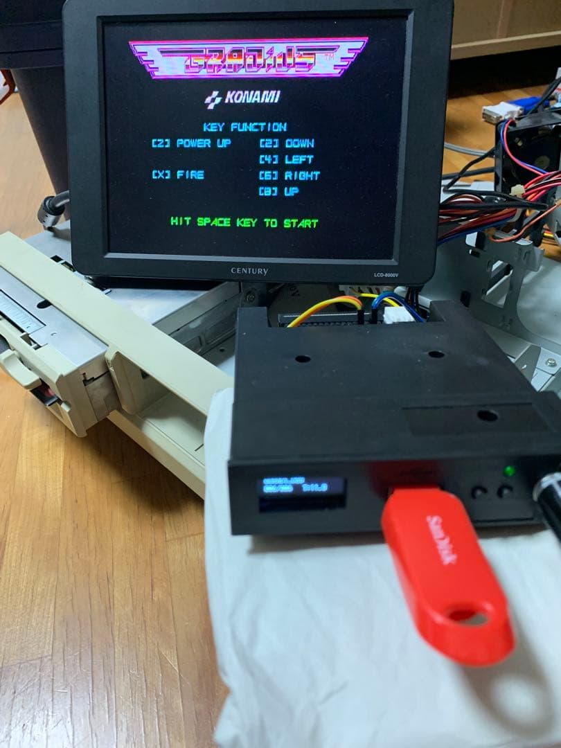 大型OLED Gotek フロッピーエミュレーター　2台セット