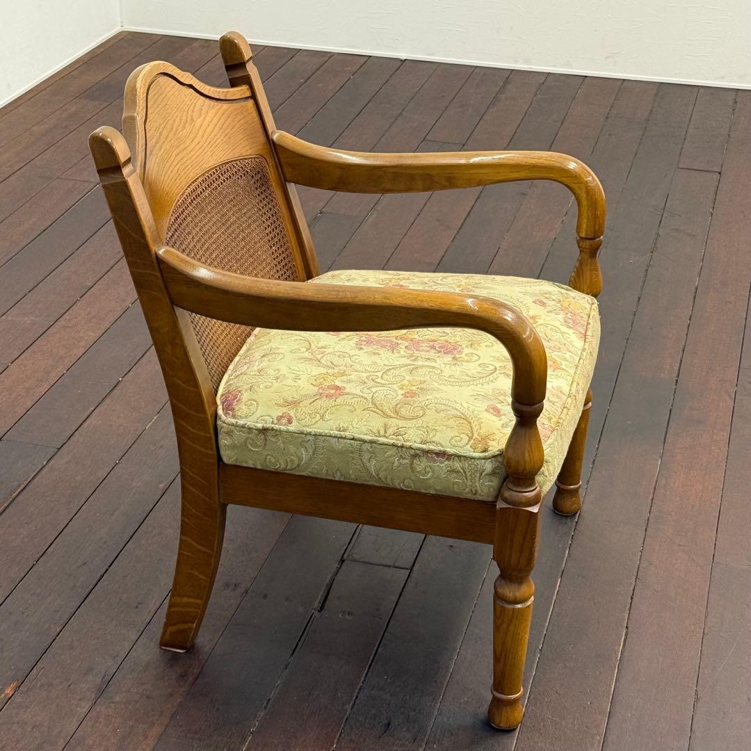 H112K30b 飛騨産業 HIDA キツツキマーク 1人掛けソファ