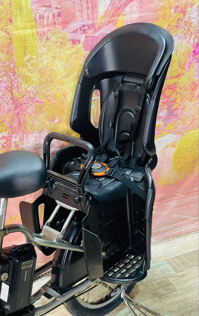 ZK3322 電動自転車 ブリヂストン アンジェリーノ 子供乗せ 20インチ