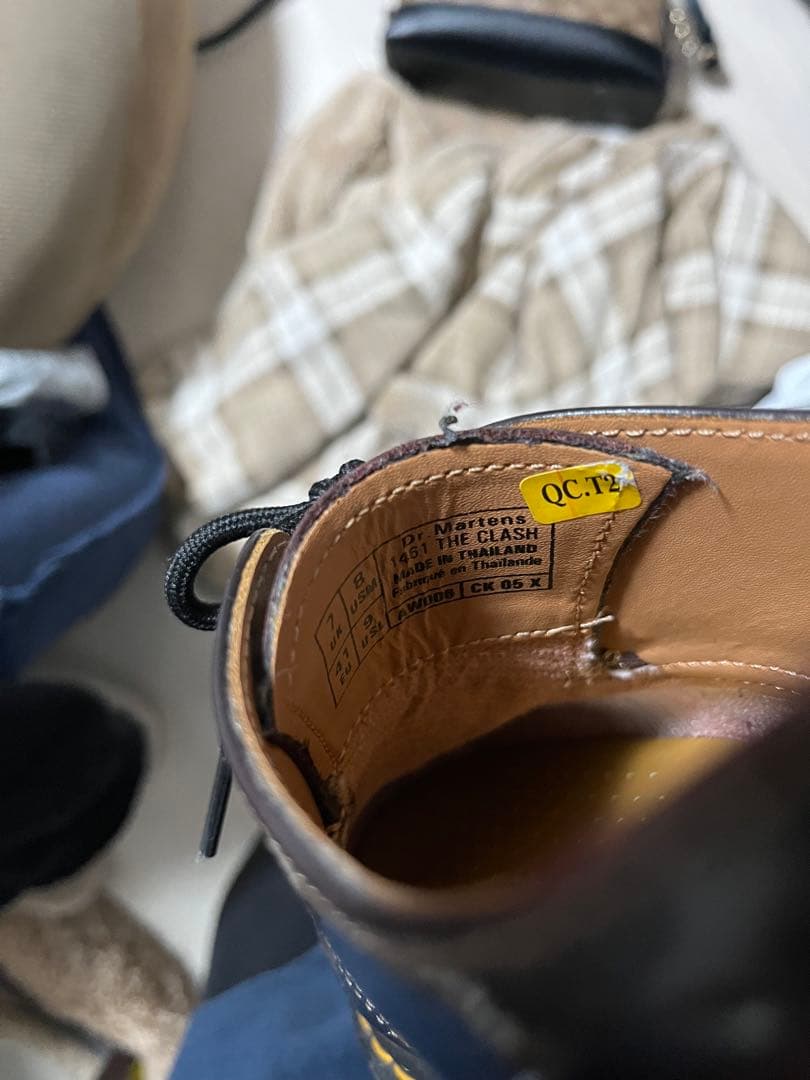 26cm ドクターマーチン 1461 THE CLASH 3ホールシューズ