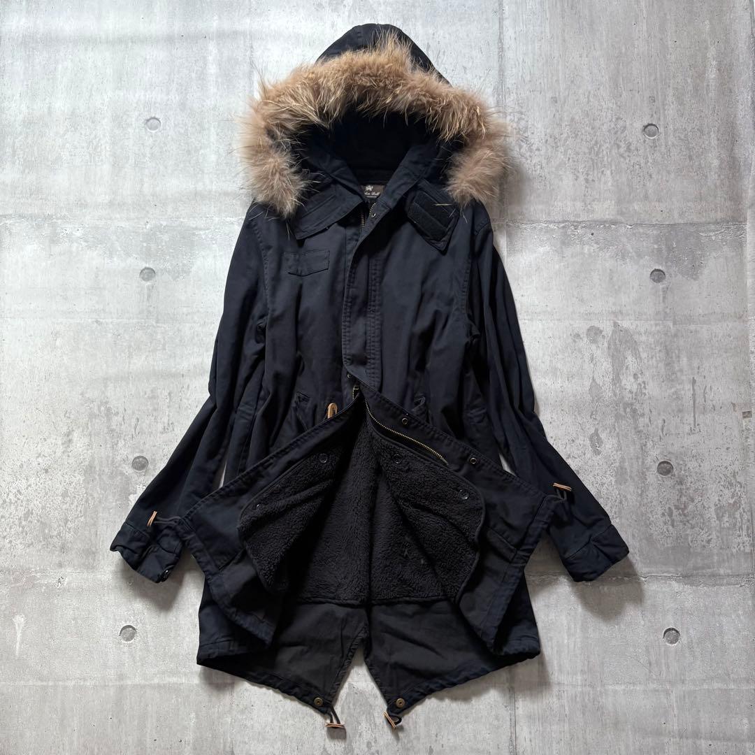 00s TYPE M-51 military far coat y2k goa系