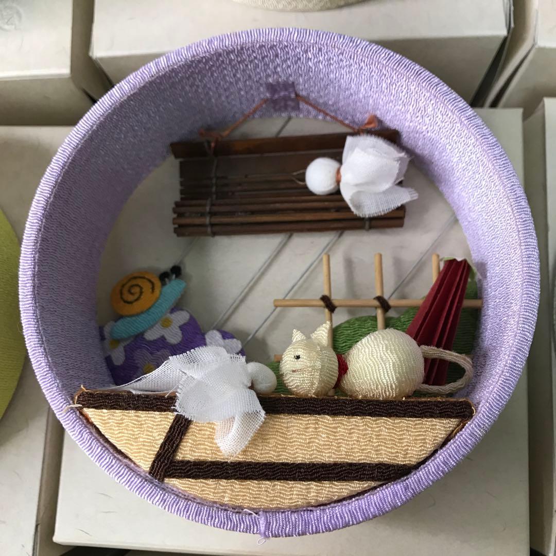 ちりめん細工 和風飾り物 セット　12点　一年中