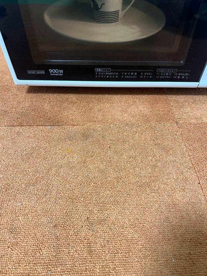 美品　SHARP 900W オーブンレンジ RE-S209-W 電子レンジ