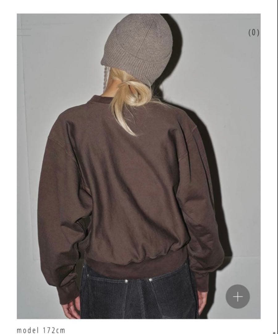 新品タグ付　TODAYFUL/Vintage Sweat Pullover モカ