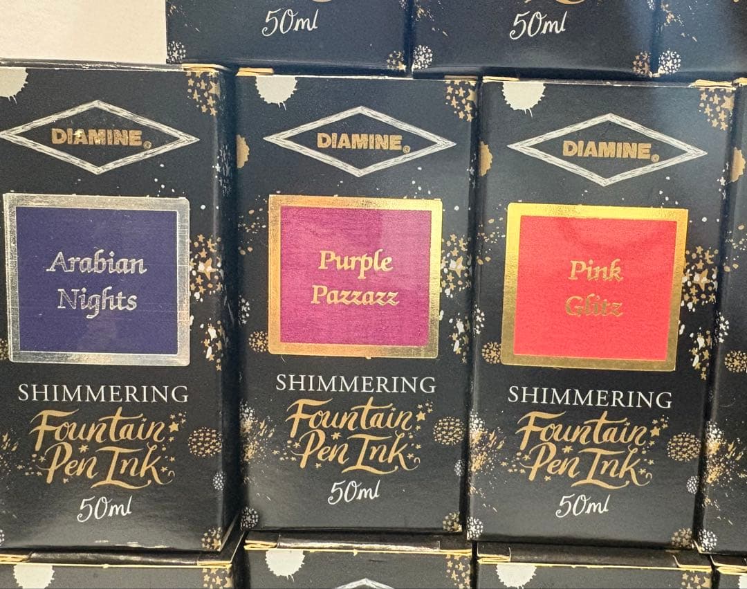 DIAMINE シマーインク 50ml 17色