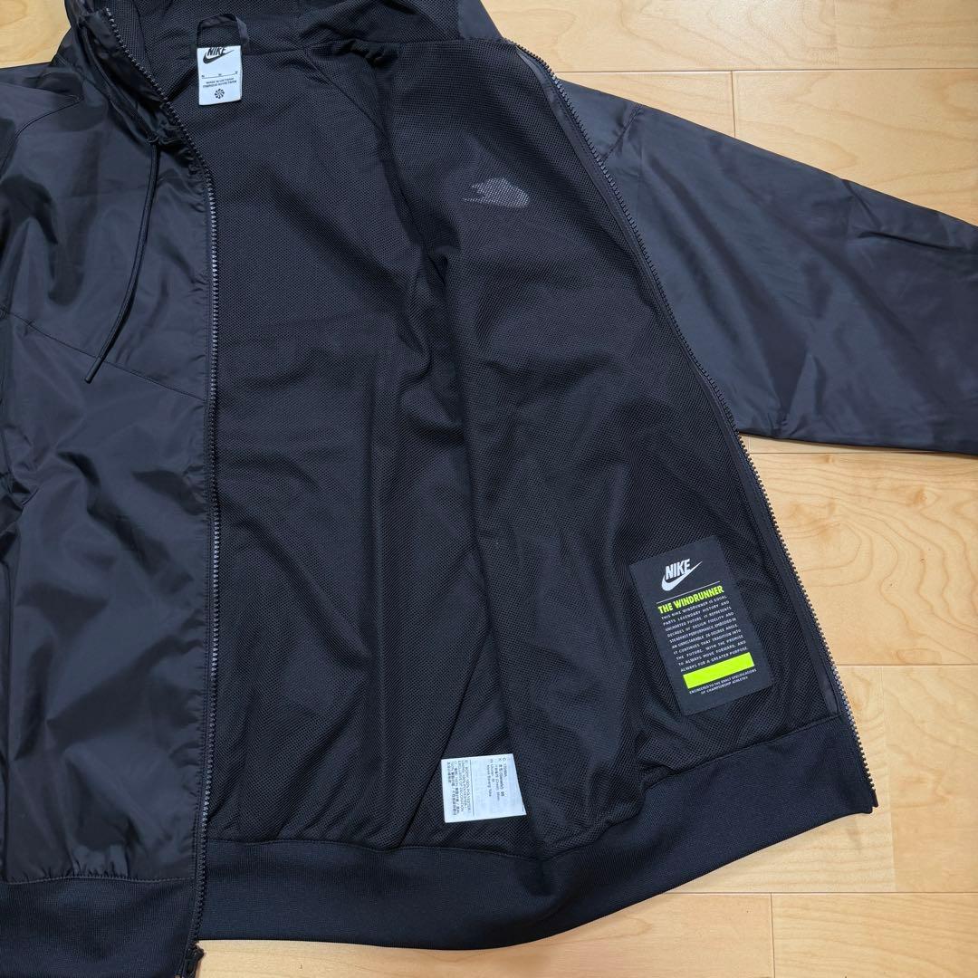 NIKEナイキ　ウィンドブレーカー　ウィンドランナー　上着　黒ブラック　L 新品
