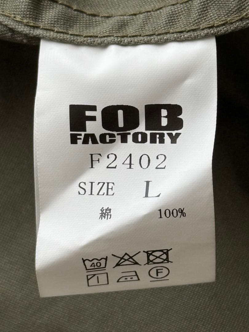 FOBファクトリー F2402 M-51 パーカー シェル モッズコート