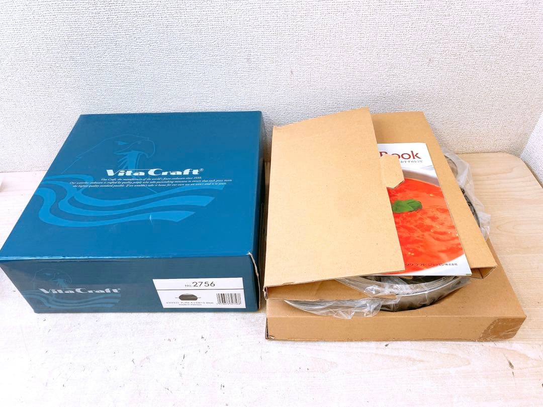 極美品●ビタクラフト アップル キャセロール 24cm アップル鍋 No2756