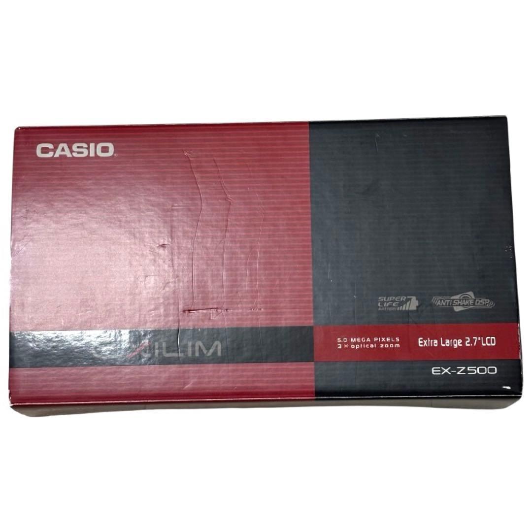 未使用級 カシオ CASIO EXILIM EX-Z500 ゴールド デジカメ