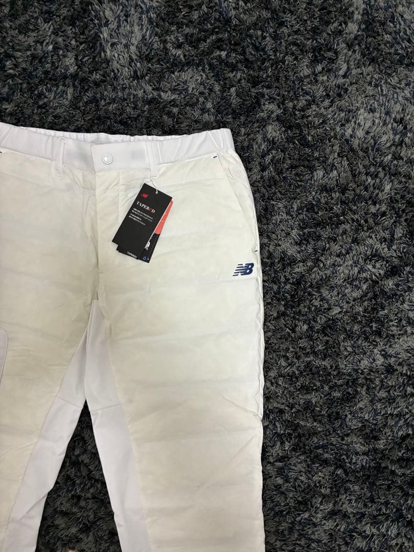 new balance golf吸湿発熱 ライトダウン テーパードパンツ L