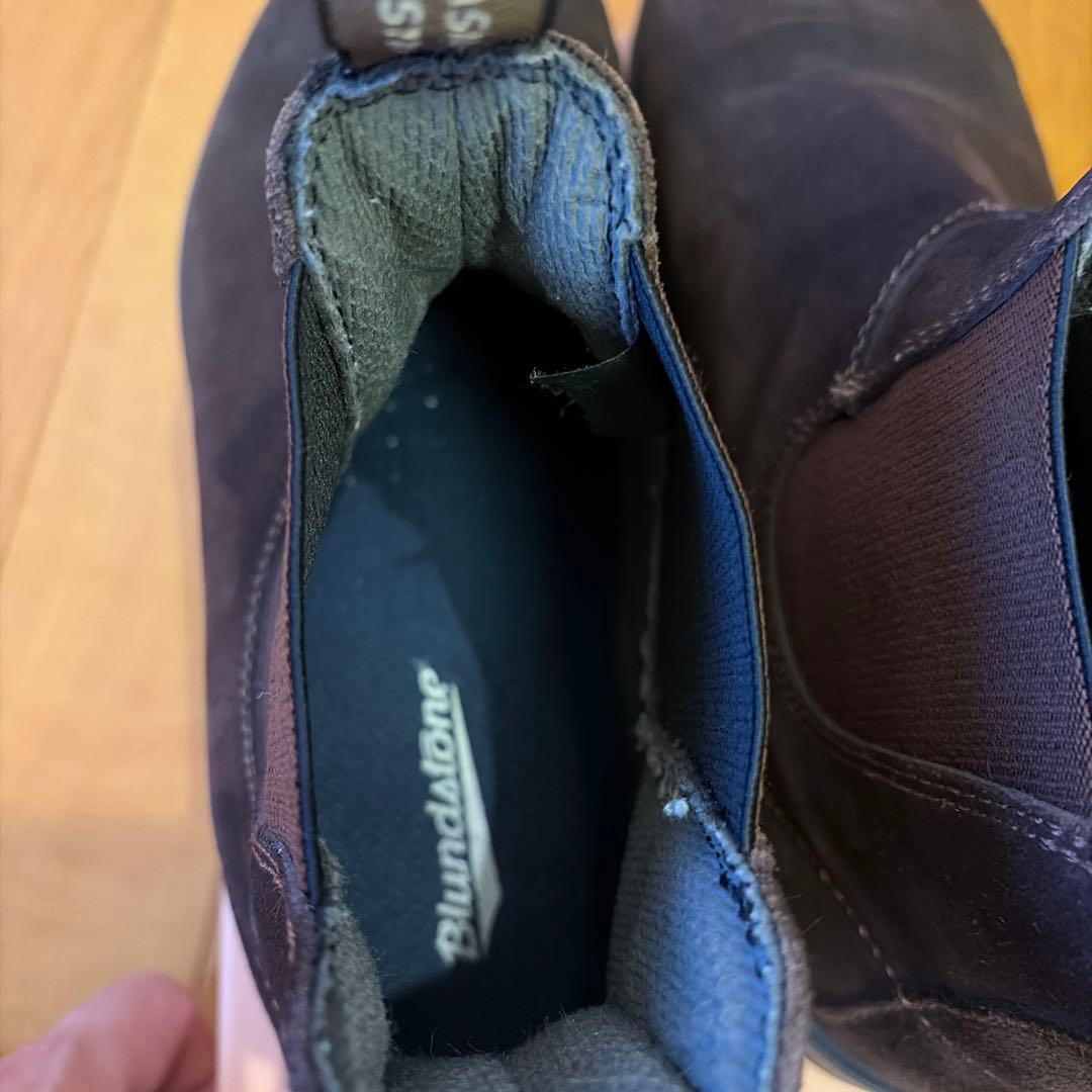 Blundstone ダークブラウン サイドゴアブーツ10
